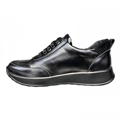 Кросівки Жіночі шкіряні VENTAJA 56/2 чорний замш