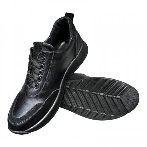 Кросівки Жіночі шкіряні VENTAJA 56/2 чорний замш