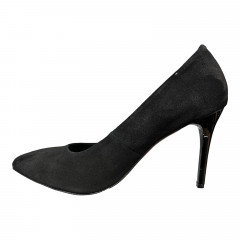 Туфли Женские кожаные ILONA 20 35 черный замш