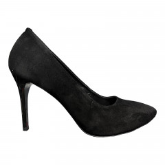 Туфли Женские кожаные ILONA 20 35 черный замш