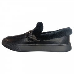 Черевики жіночі шкіряні TANGO 710 01 чорний хутро