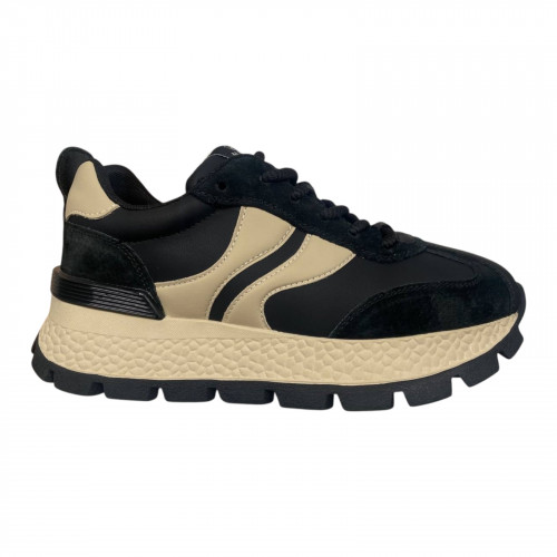 Кроссовки женские кожаные ALLSY 296-2 (190247) черные