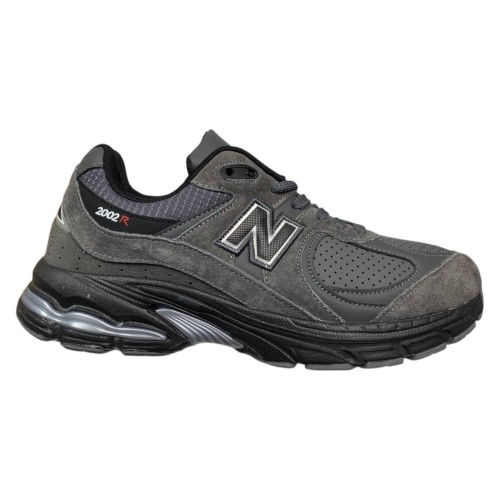 Кросівки чоловічі шкіряні New Balance 2002-4 сірі