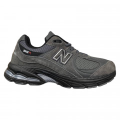 Кроссовки мужские кожаные New Balance 2002-4 серые