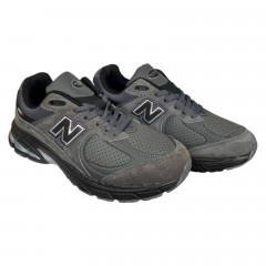 Кроссовки мужские кожаные New Balance 2002-4 серые
