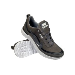 Кросівки чоловічі шкіряні Nike 32 46 SPRINT сірі 