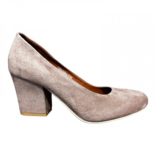 Туфли Женские кожаные ILONA 1 08 визон велюр