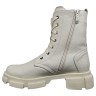 Ботинки женские кожаные TEMP 124 16 молочный F мех