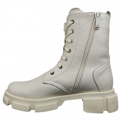 Черевики жіночі шкіряні TEMP 124 16 молочний F хутро