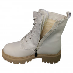 Черевики жіночі шіряні IT TS AK 85-C світло бежеві