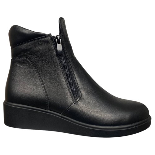 Черевики жіночі шкіряні SCORPION 2140 чорні байка