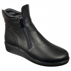 Черевики жіночі шкіряні SCORPION 2140 чорні байка