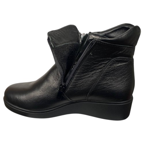 Черевики жіночі шкіряні SCORPION 2140 чорні байка