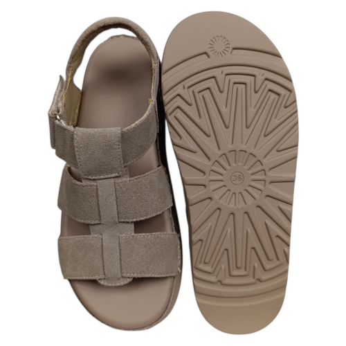 Босоніжкі жіночі замшеві HENGJI 179-3 беж