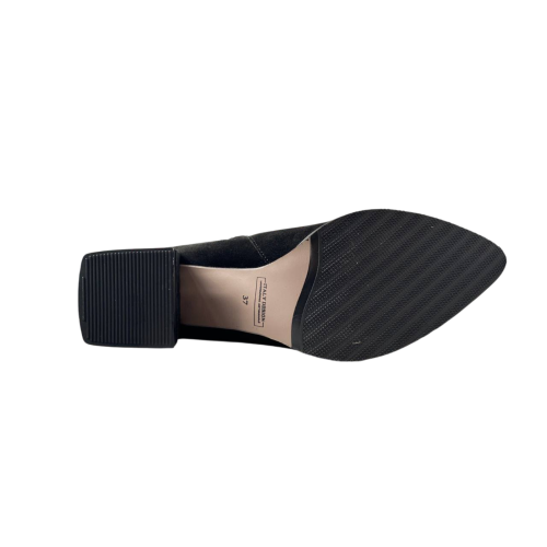 Чоботи жіночі замшеві ILONA 803/624 байка каблук