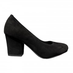 Туфли Женские Кожаные ILONA 1 08 черный велюр