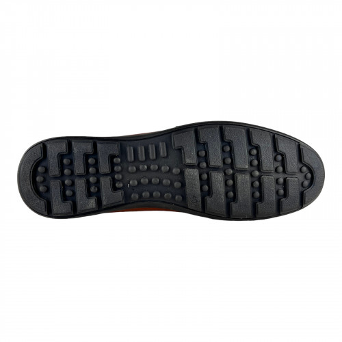 Лоферы Мужские кожаные KEMER 1083 taba