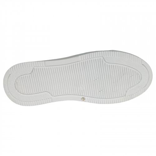 Кеди Жіночі шкіряні на платформі PRELLESTA 3097 15 джинс перфорація