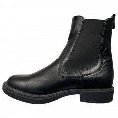 Черевики жіночі шкіряні SCORPION 2107 челсі чорні байка