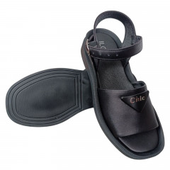 Босоножки женские кожаные ILONA 194/219 01 черные 