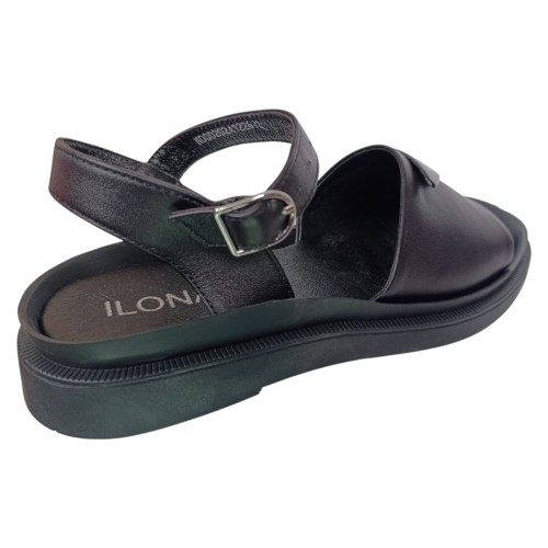 Босоножки женские кожаные ILONA 194/219 01 черные