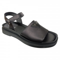 Босоножки женские кожаные ILONA 194/219 01 черные 