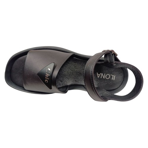 Босоножки женские кожаные ILONA 194/219 01 черные