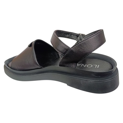 Босоножки женские кожаные ILONA 194/219 01 черные