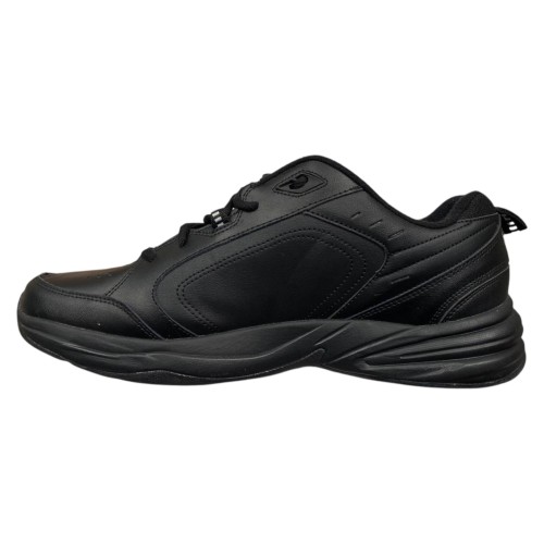 Кроссовки мужские кожаные NIKE G5418-2 черные