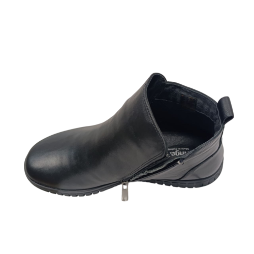 Черевики жіночі шкіряні SPRINGER 5905-2 чорні байка