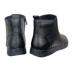 Черевики жіночі шкіряні SPRINGER 5905-2 чорні байка