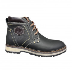 Сапоги Мужские кожаные AVA 77 мех