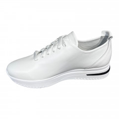 Кроссовки Женские кожаные VLADEKS 1065/20 белый