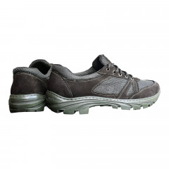 Кроссовки Мужские кожаные BIG FOOT M45 зеленый сетка/хаки