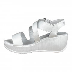 Босоножки Женские кожаные VLADEKS 3809 белый