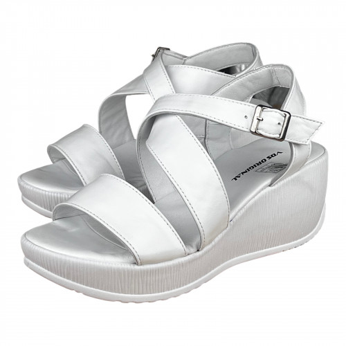 Босоножки Женские кожаные VLADEKS 3809 белый