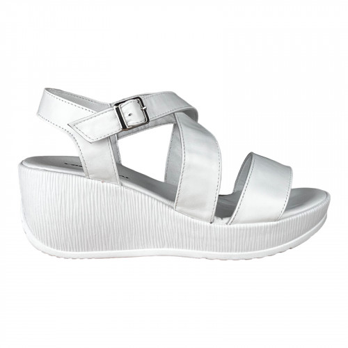 Босоножки Женские кожаные VLADEKS 3809 белый