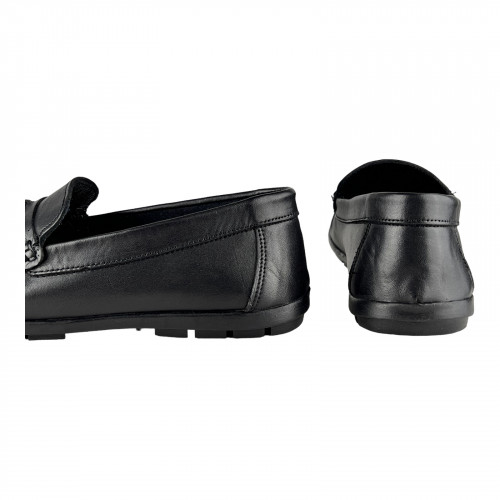 Лоферы Мужские кожаные KEMER 1081 01 siyah