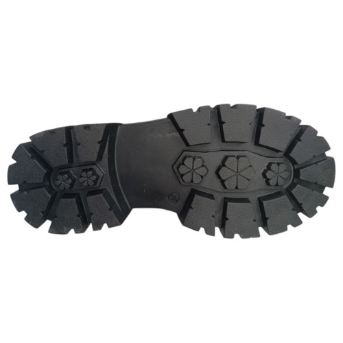 Ботинки женские кожаные лак TEMP 124 01 черный L мех