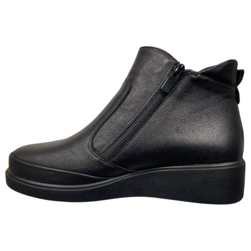 Черевики жіночі шкіряні SCORPION 2348 чорні байка