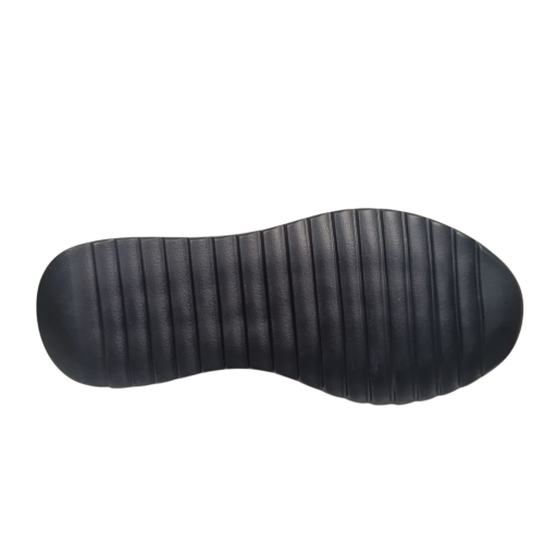 Мокасины женские кожаные KDSL C728-7 черные перфорация