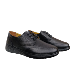 Туфли мужские кожаные ATO 501 01 черные
