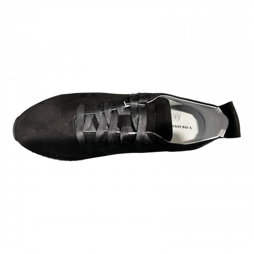 Кроссовки Женские кожаные VLADEKS 1065/20 черный замш