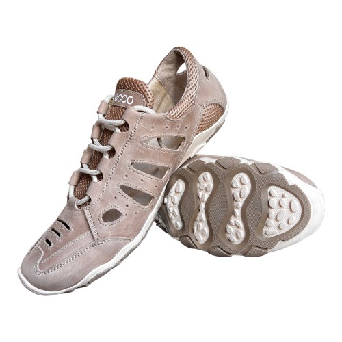 Кроссовки Мужские кожаные ECCO ДРО масло