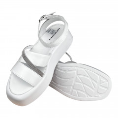 Босоножки Женские кожаные VLADEKS 2914 белый