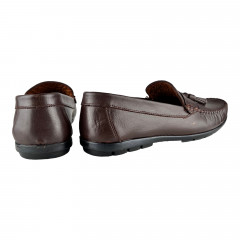 Лоферы Мужские кожаные KEMER 1081 08 коричневый