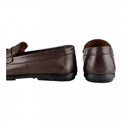 Лоферы Мужские кожаные KEMER 1081 08 коричневый
