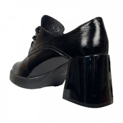 Черевики жіночі шкіряні лак TEMP 789/4 чорні