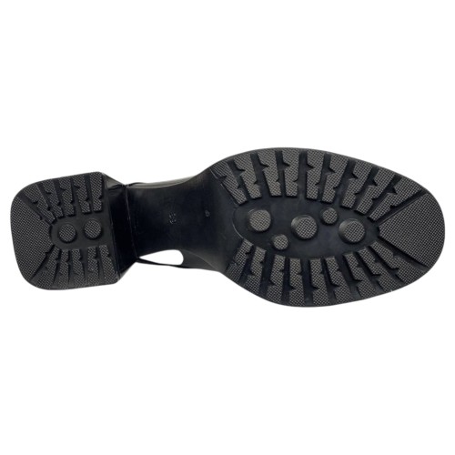 Черевики жіночі шкіряні лак TEMP 789/4 чорні