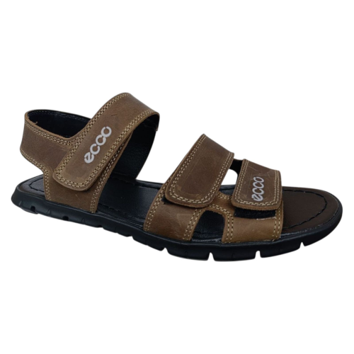 Босоножки мужские кожаные ECCO 35 47 оливковые